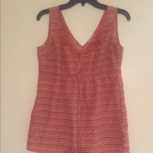 Banana republic sleeveless top
